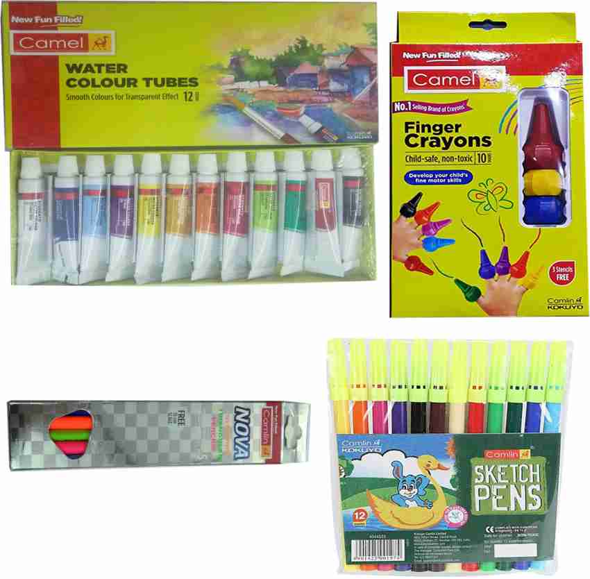 Cello ColourUp Sketch Pens - 12 Shades|Bright Sketch Pen Set for Kids|Non  Toxic Colouring Range|Safe for Children