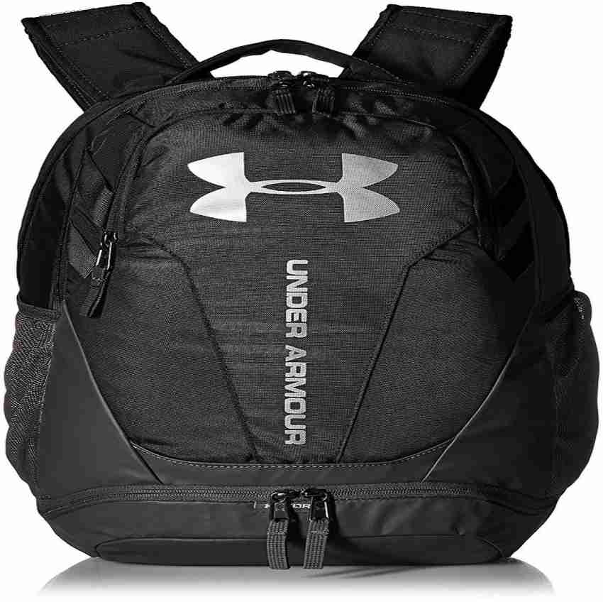 Under armour hustle 3.0 hotsell backpack black