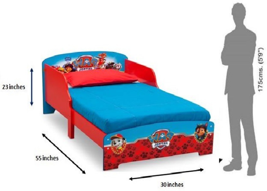 Paw patrol single bed sales frame