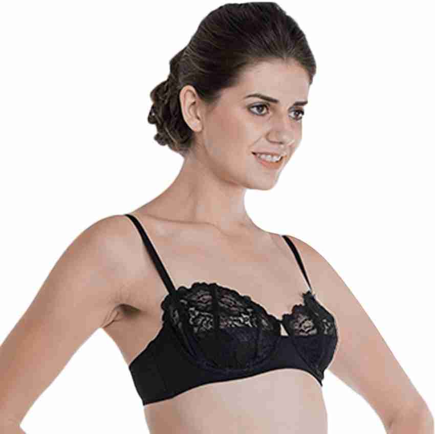 Buy online Set Of 3 Solid Minimizer Bra from lingerie for Women by Madam  for ₹1259 at 65% off