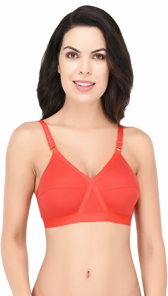 Buy online Maroon Hosiery Bra from lingerie for Women by Red Lilly Chilly  for ₹499 at 0% off