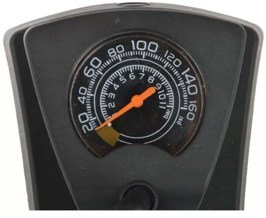 Portable bike pump with pressure gauge deals