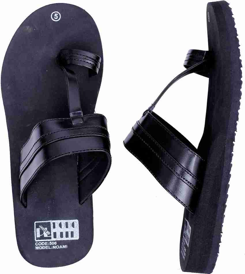 podolite Women Naomi Black Slippers Diabetic and Orthopedic MCP