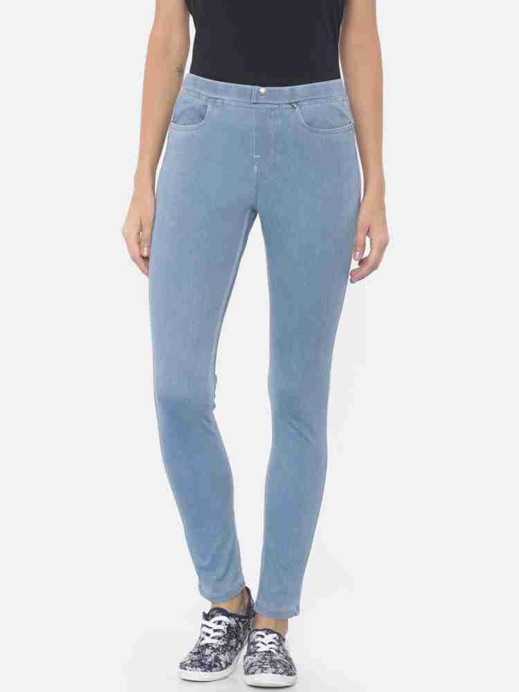 Buy Blue Jeans & Jeggings for Women by Go Colors Online