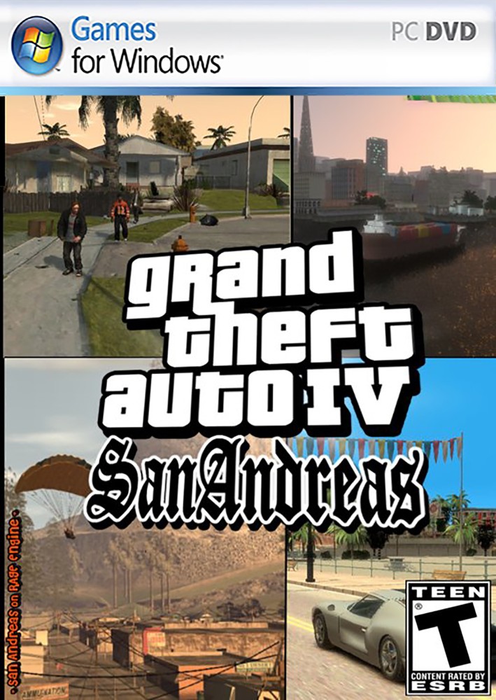 Grand Theft Auto: San Andreas 2nd Ed DVD for Windows PC by