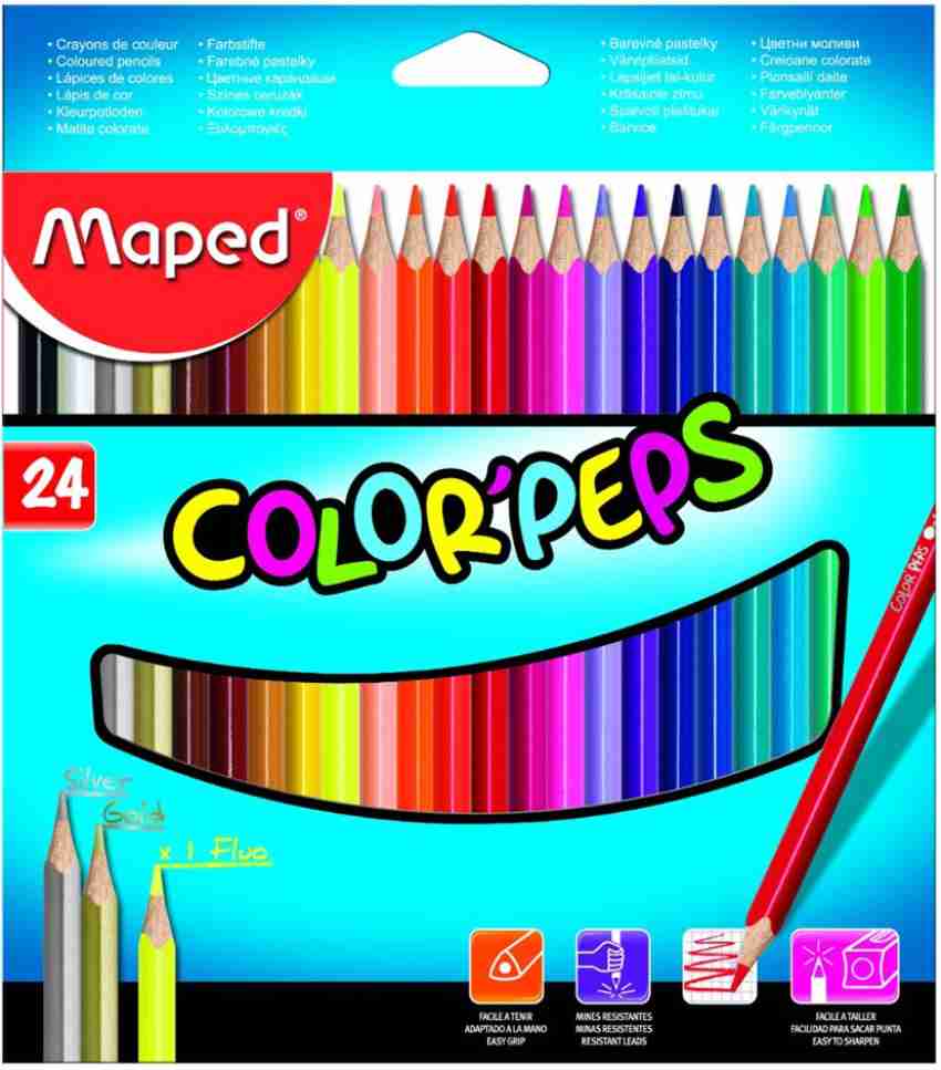 Maped Color Peps Colour Pencil - 48 Shades - Cardboard Box 