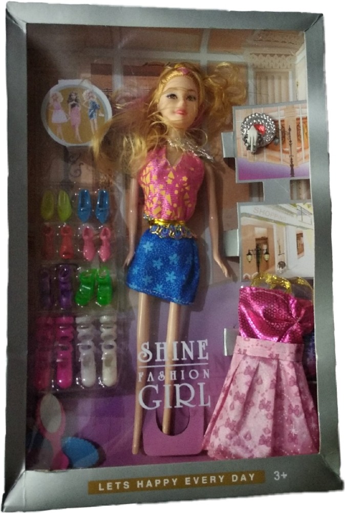 shine fashion girl doll