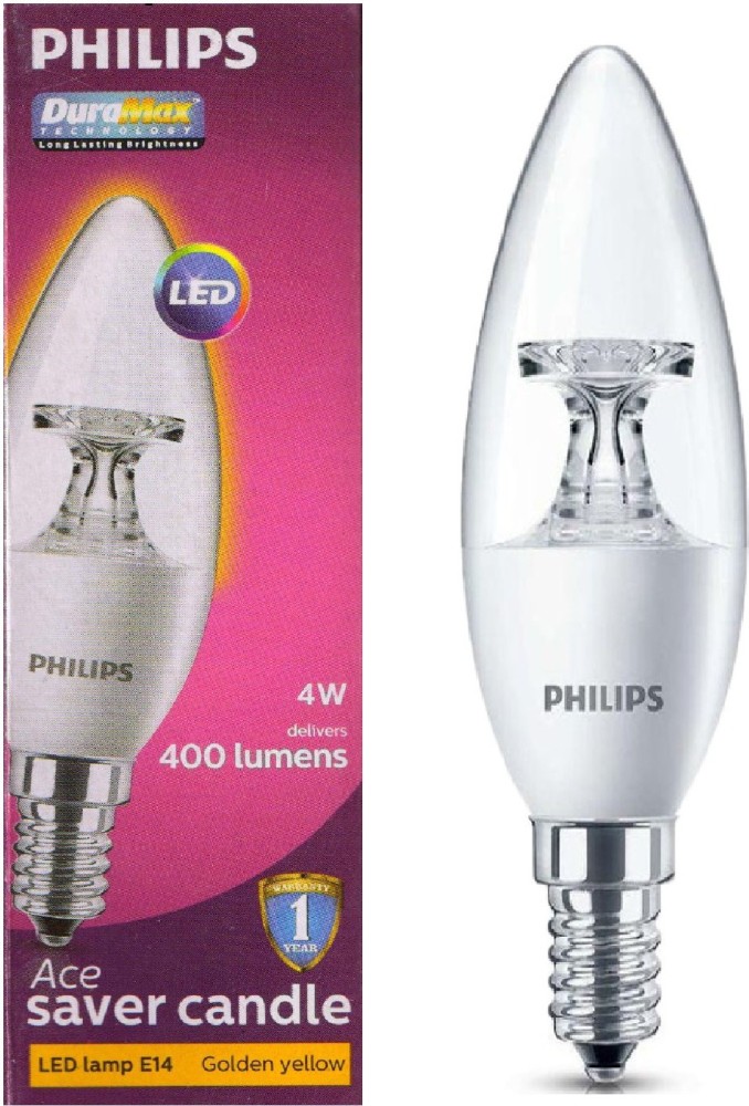 PHILIPS 4 W Candle E14 LED Bulb Price in India - Buy PHILIPS 4 W Candle E14  LED Bulb online at