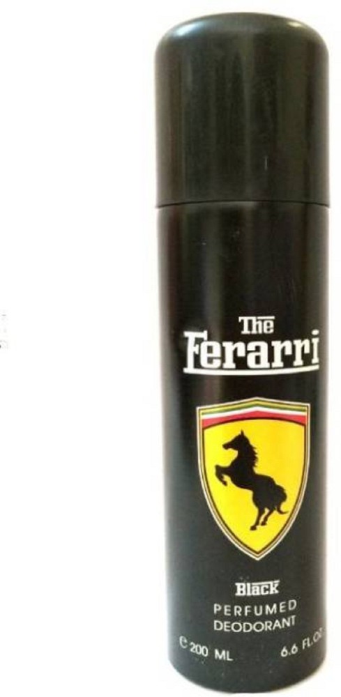 Ferrari black Deodorant Spray For - Price in India, Buy Ferrari black deo Deodorant Spray - For Men Online In India, Reviews & Ratings | Flipkart.com
