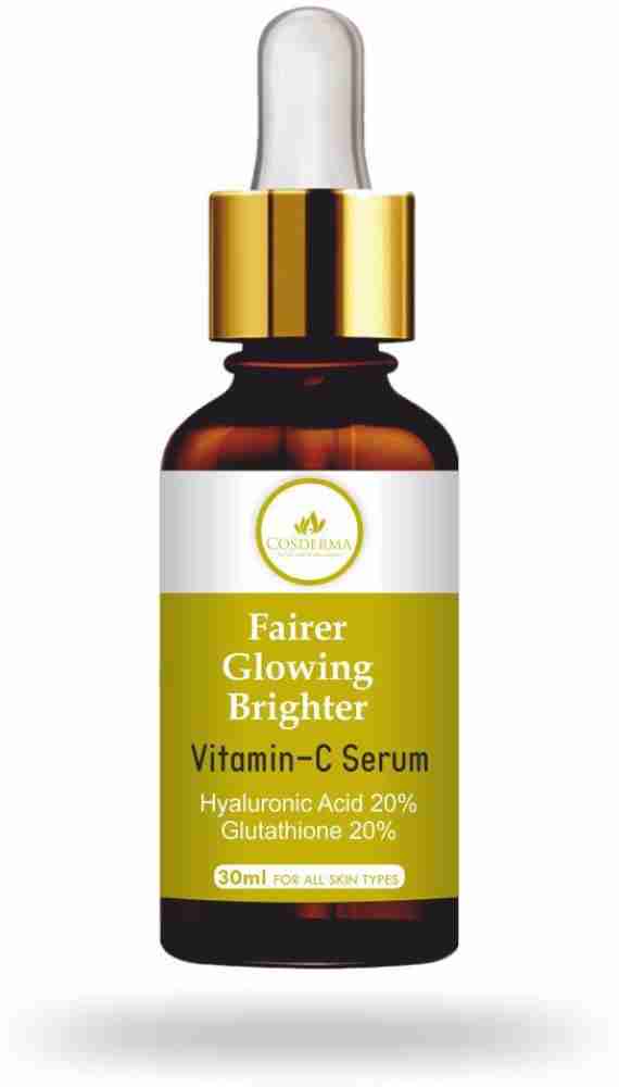 cosderma Vitamin C serum Glutathione 20 Hyaluronic Acid 20 Serum