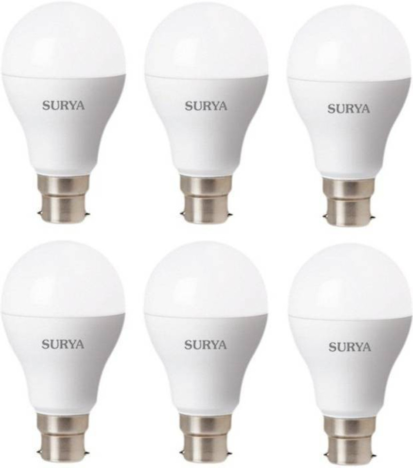 SURYA 7 W Standard B22 LED Bulb Price in India Buy SURYA 7 W