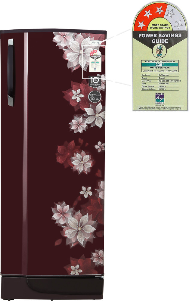 Godrej 251 ltr sale refrigerator price 2020