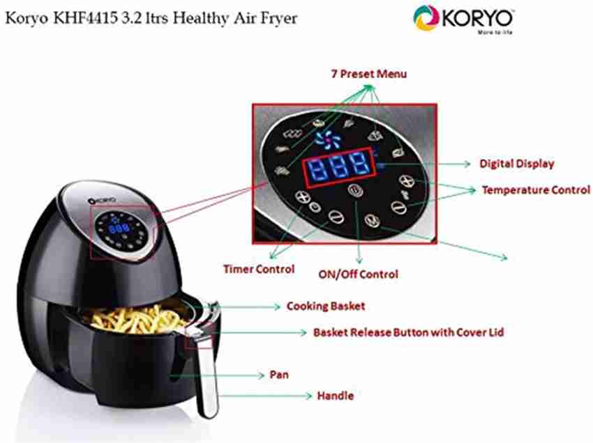 Buy KORYO KHF 4415 Air Fryer online at Flipkart