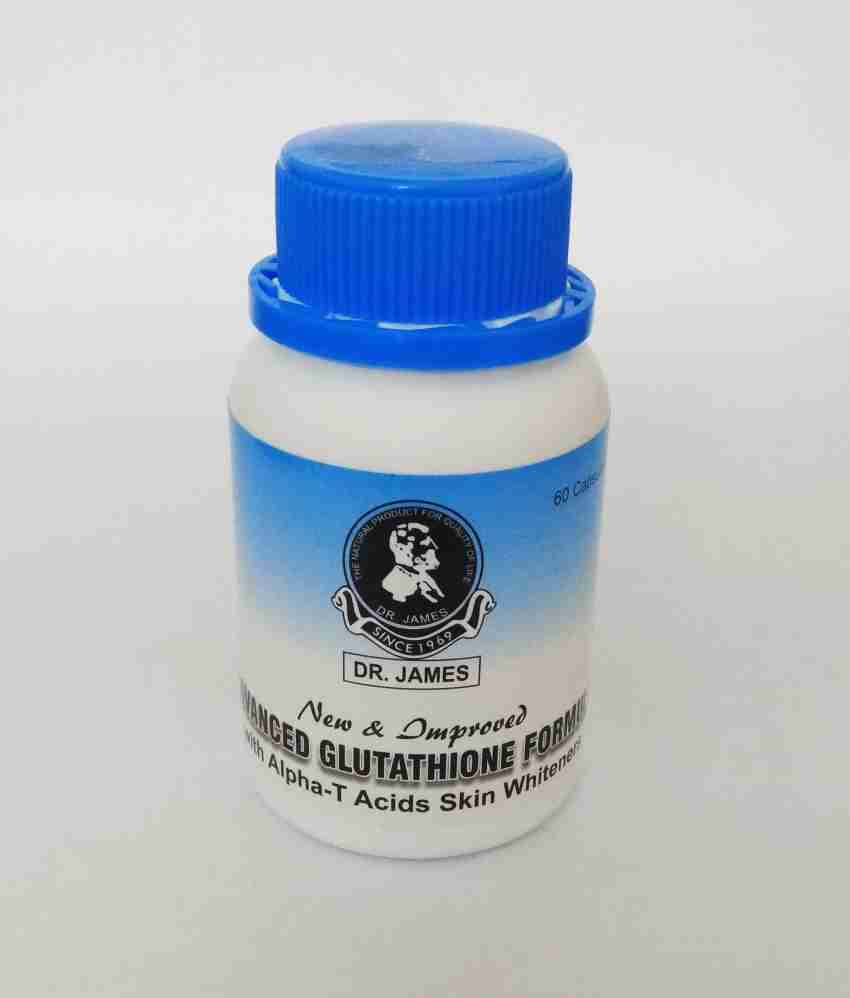 DR. JAMES Dr. James advanced Glutathione Pills Made in USA 60 capsules 60 g