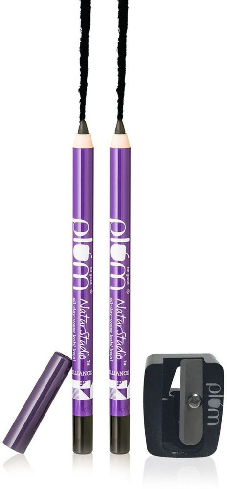 Plum NaturStudio All Day Wear Kohl Kajal Twin Pack pack of 2