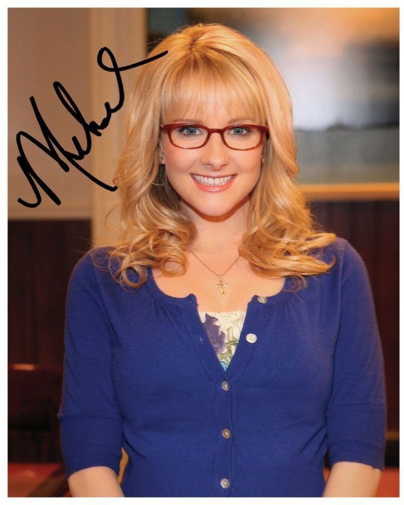 MELISSA RAUCH AUTOGRAPHED SIGNEDB3 12 X 18 INCHES POSTER ART Photographic  Paper - Abstract posters in India - Buy art, film, design, movie, music,  nature and educational paintings/wallpapers at Flipkart.com