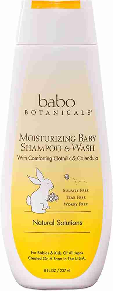 Babo botanicals oatmilk calendula moisturizing baby shampoo 2024 and wash