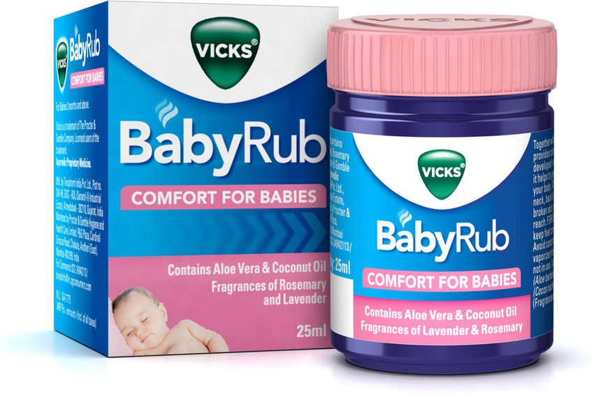 Vicks babyrub sales comfort for babies