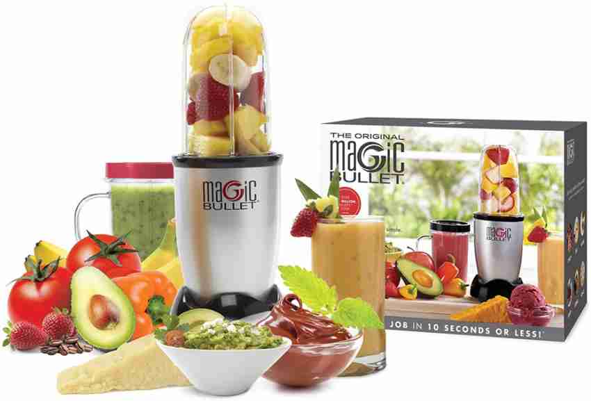 Magic Bullet 21 pcs High Speed Blender/Mixer System Smart 350 W Juicer  Mixer Grinder (4 Jars, Multicolor) Price in India - Buy Magic Bullet 21 pcs  High Speed Blender/Mixer System Smart 350