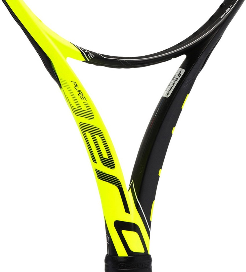 BABOLAT PURE AERO SUPER LITE Grip 2 Black Yellow Unstrung