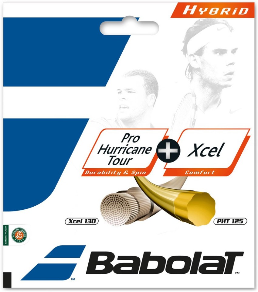 BABOLAT HYBRID PRO HURRICANE TOUR 130 XCEL yellow 1.3 Tennis String 12 m Buy BABOLAT HYBRID PRO HURRICANE TOUR 130 XCEL yellow 1.3 Tennis String 12 m Online at Best Prices in India Tennis Flipkart