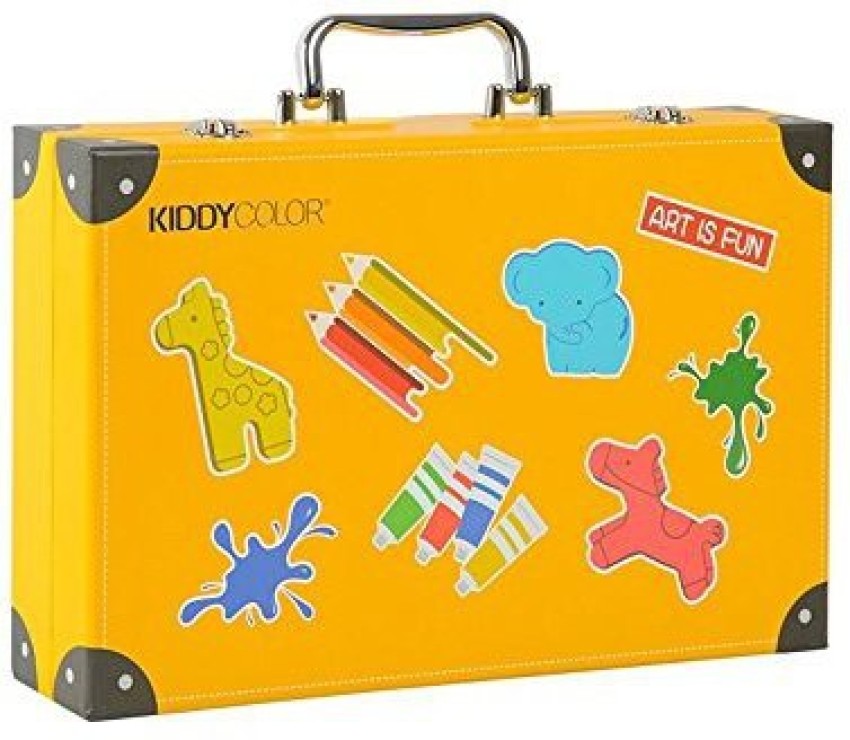 Kiddycolor Deluxe Art Set For Kids 159 Piece With Diy Suitcase,Colored  Pencils Crayons,Painting - Deluxe Art Set For Kids 159 Piece With Diy  Suitcase,Colored Pencils Crayons,Painting . shop for Kiddycolor products in