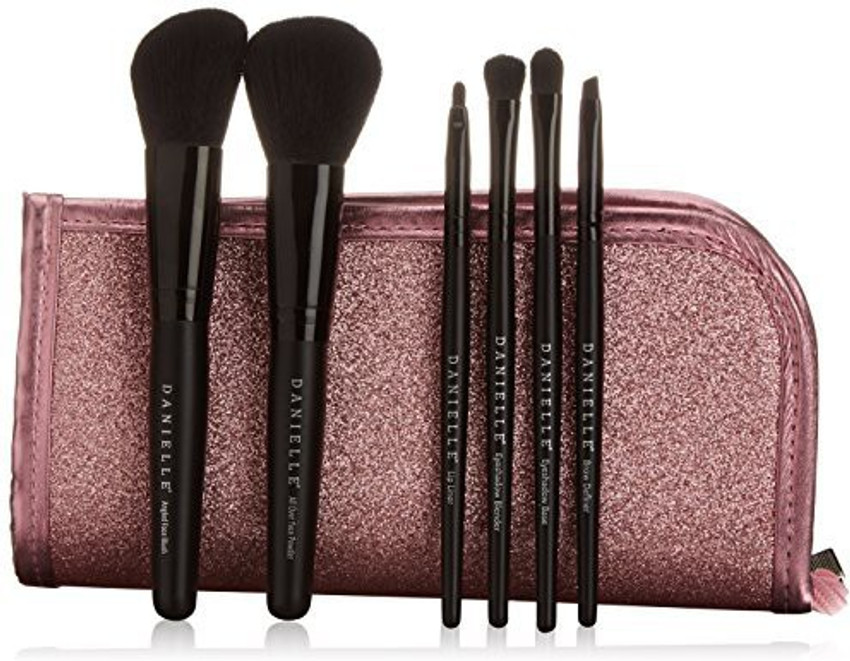 Danielle Creations Meerjungfrau Foundation-Pinsel – Farbig, Weiche Borsten, 10 Cm