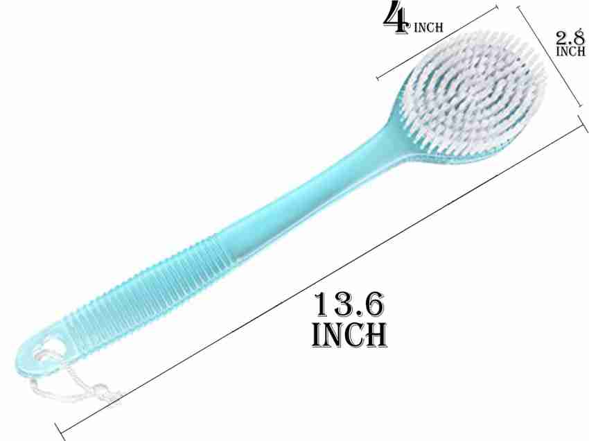 Long Handle Bath Brush for Shower - 20 inch - Back Brush, Shower