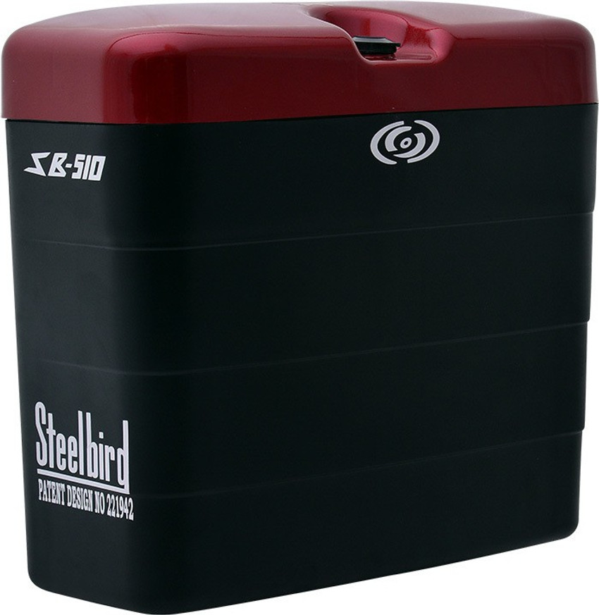Steelbird Luggage Box Blue Plastic Motorbike Saddlebag Price in