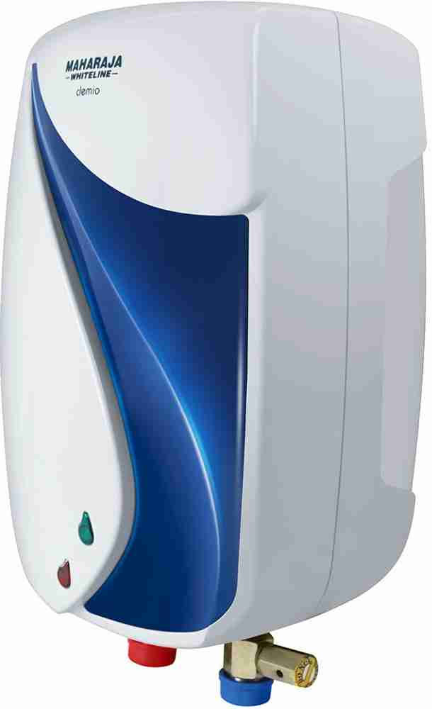 MAHARAJA WHITELINE 3 L Storage Water Geyser (Clemio 3 (WH-111), White and  Blue) Price in India - Buy MAHARAJA WHITELINE 3 L Storage Water Geyser ( Clemio 3 (WH-111), White and Blue) online at Flipkart.com