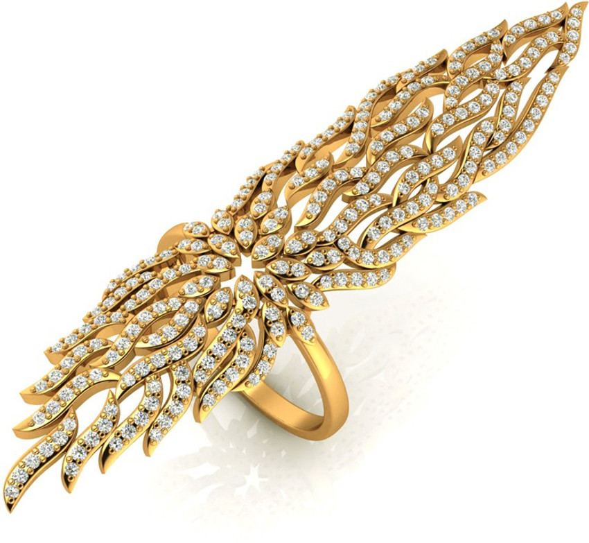 Share more than 169 long finger rings gold super hot netgroup.edu.vn