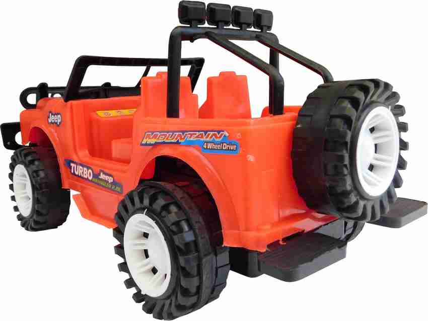 TURBO Non Battery operated big jeep toy For Kids Non Battery