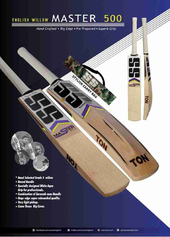 Ss cricket bats price below sales 500