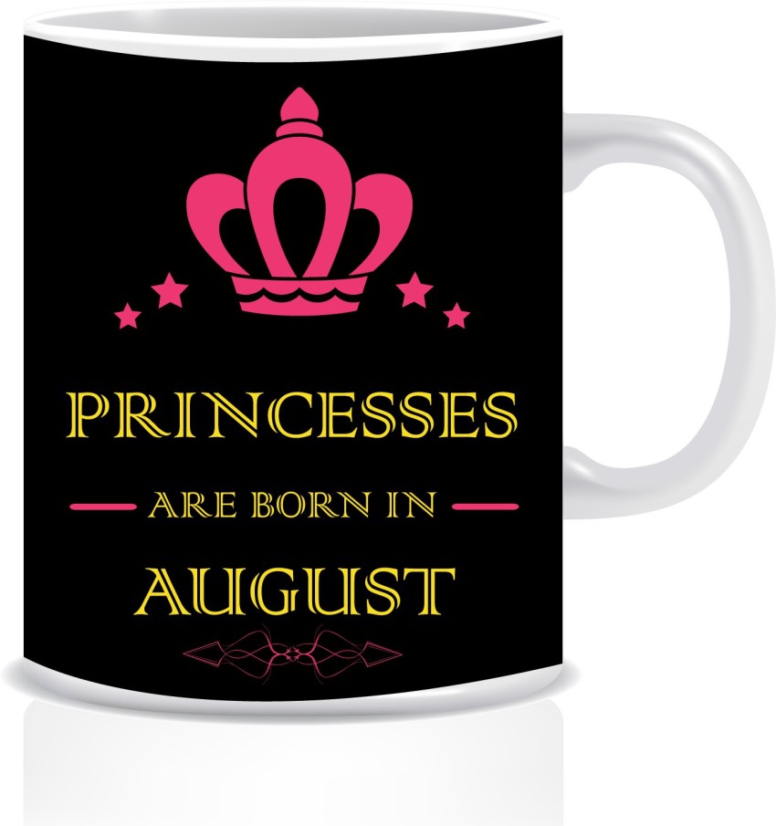 August birthday girl woman's mom' Mug