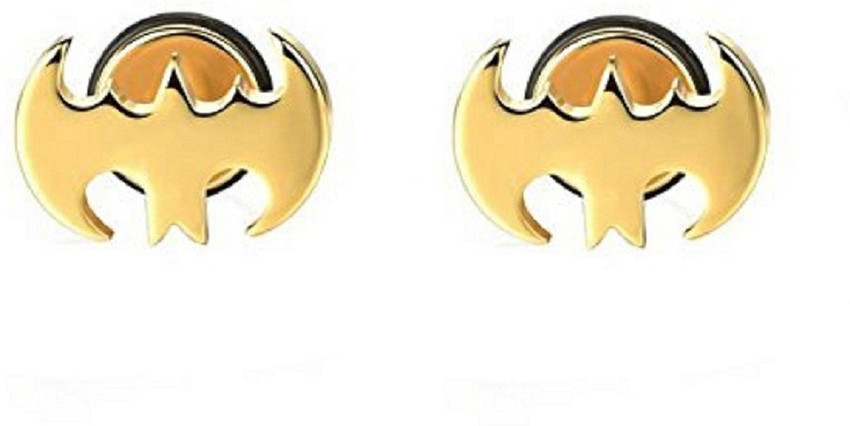 Batman best sale hoop earrings