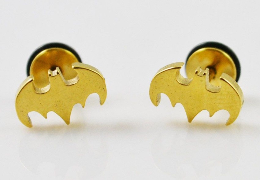 Batman deals hoop earrings