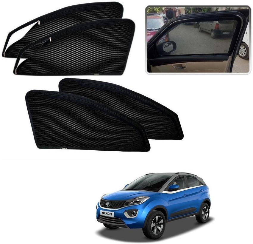 AuTO ADDiCT Side Window Sun Shade For Tata Nexon Price in India