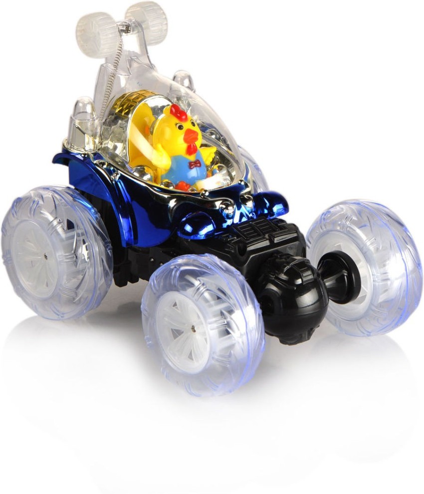 Turbo twister remote control hot sale car with lights and sound