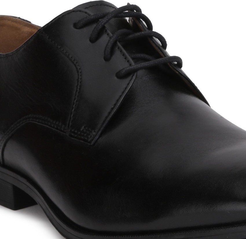 CLARKS Gilman Lace Formal Shoes For Men Buy Black Leather Color CLARKS Gilman Lace Formal Shoes For Men Online at Best Price Shop Online for Footwears in India Flipkart