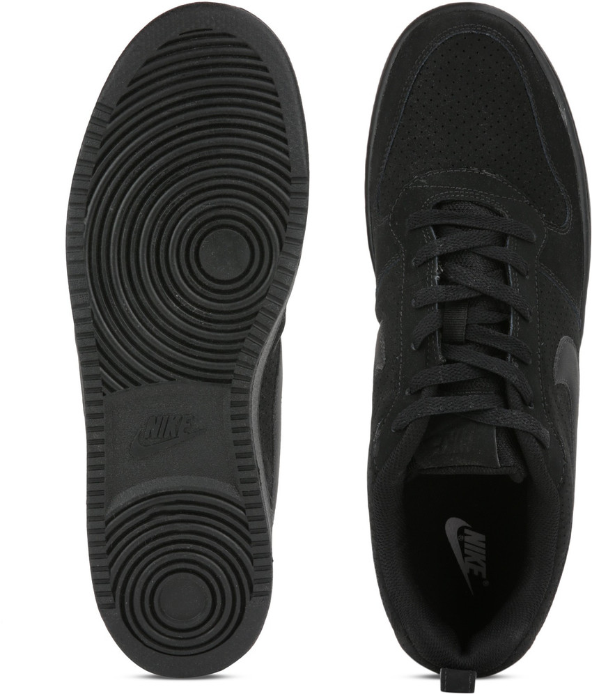 NIKE Court Borough Low Sneakers For Men Buy BLACK BLACK BLACK