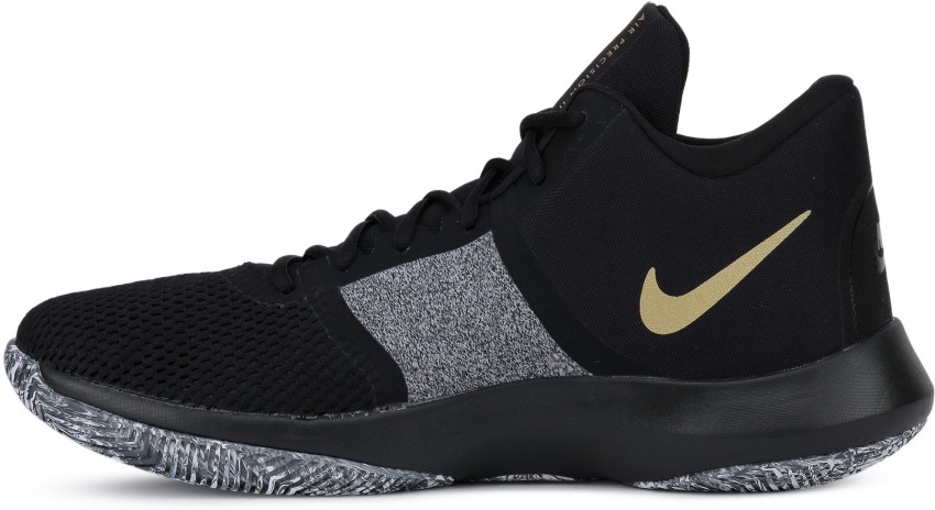 Nike air precision on sale ii black gold