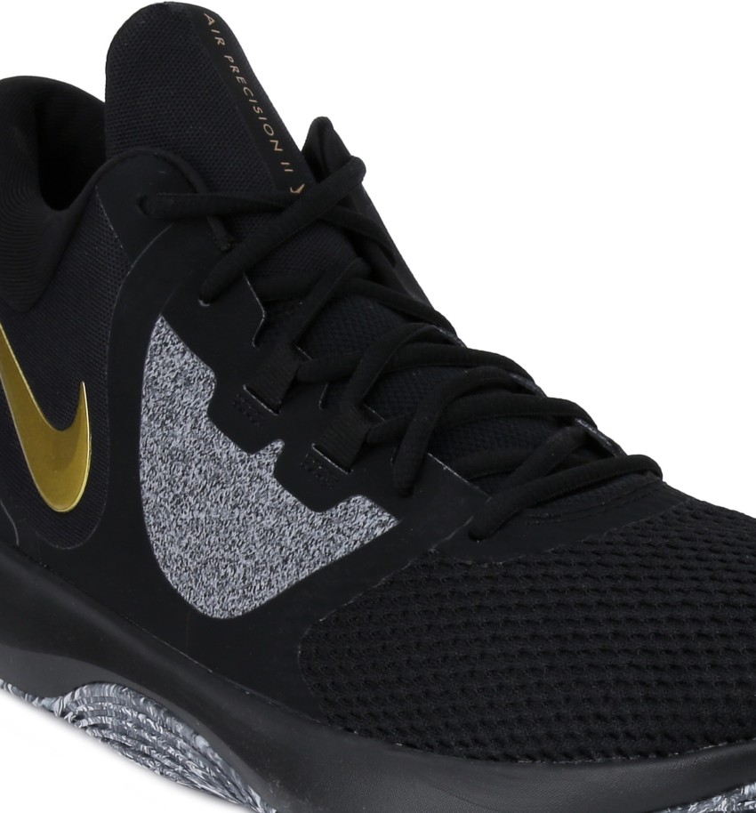 Nike air precision sale 2 black gold