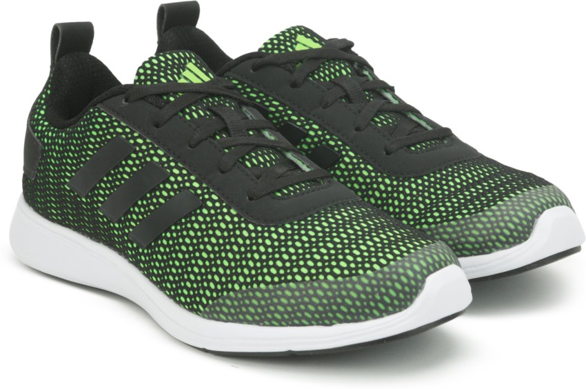 Adidas green outlet sports shoes