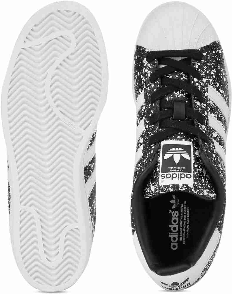 Original adidas superstars shop w sneaker glitzer weiß
