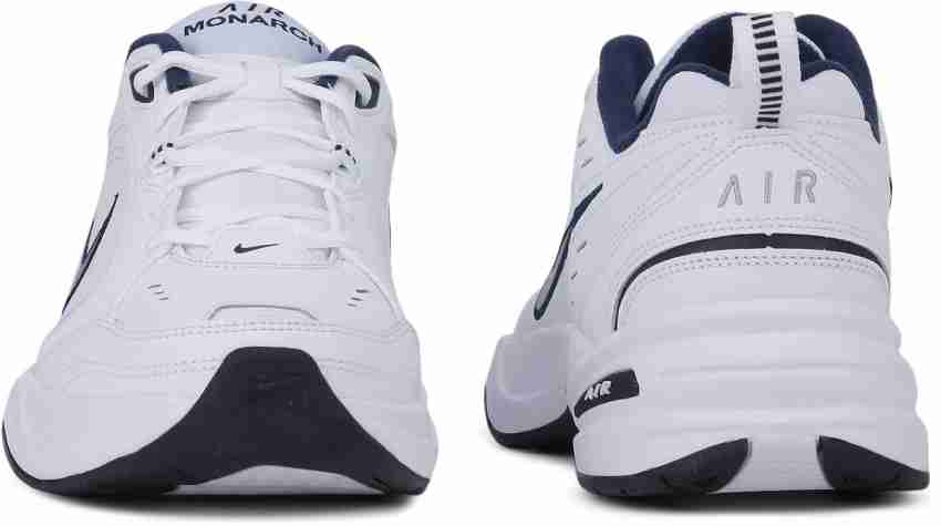 Nike chunky air monarch iv sneakers zwart discount heren