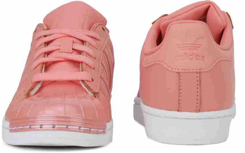 Superstar metal toe pink cheap