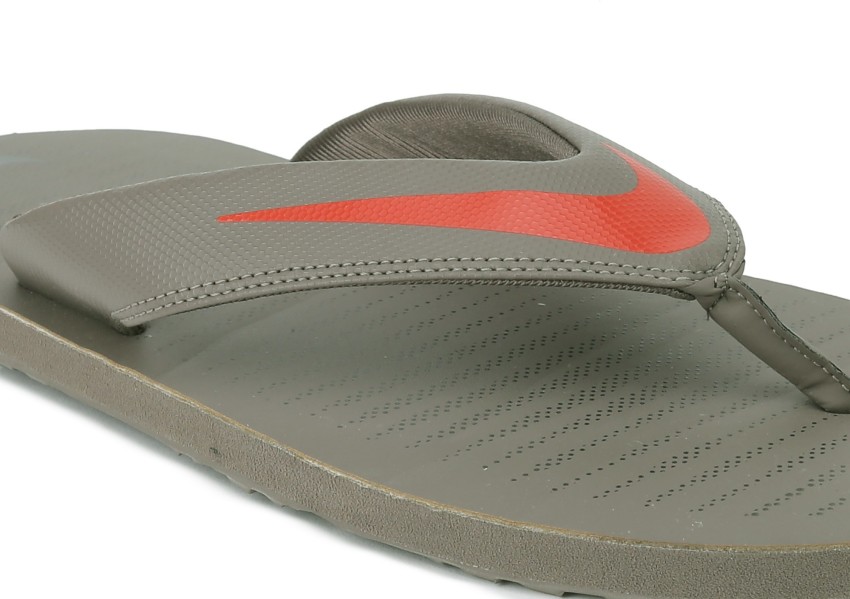 NIKE Men CHROMA THONG 5 Flip Flops Buy Grey.Red Color NIKE Men CHROMA THONG 5 Flip Flops Online at Best Price Shop Online for Footwears in India Flipkart