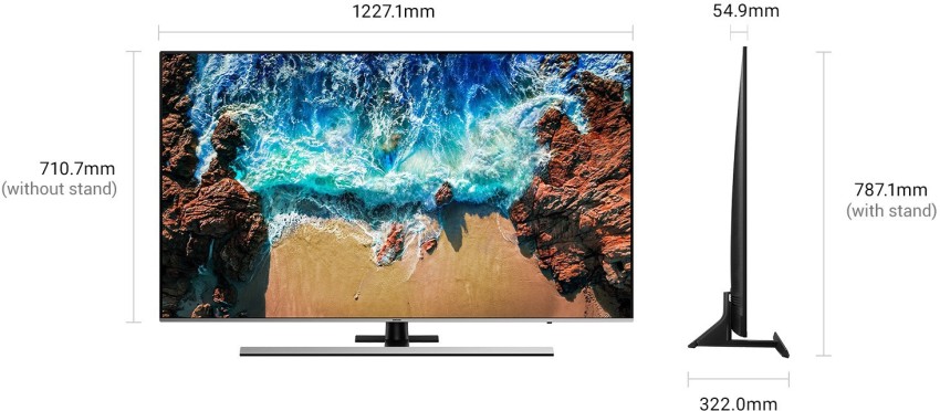 SAMSUNG Series 8 138 cm (55 inch) Ultra HD (4K) LED Smart Tizen TV Online  at best Prices In India