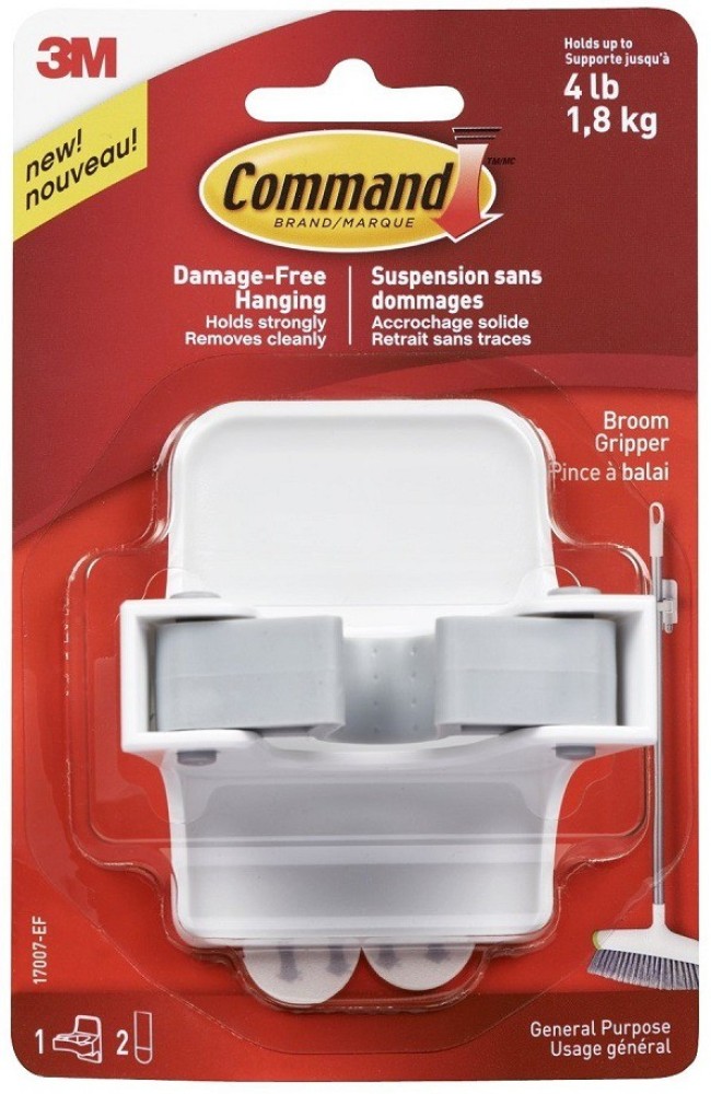 3M Command Command™ Jumbo Utility Hook with 1 hook & 4 strips-Pack