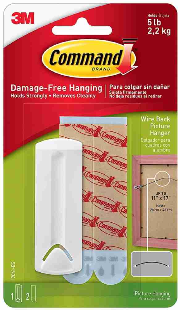 3M Command Command™ Large Utility Hook with 1 hook & 2 strips-Pack